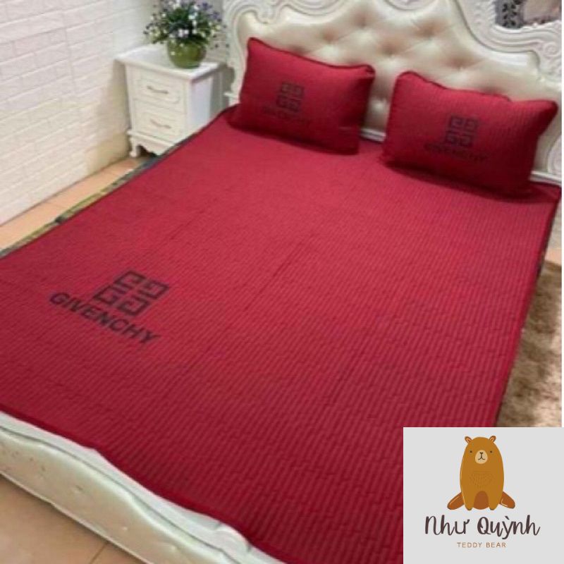 Chiếu đũi điều hoà ⚡️ FREE SHIP ⚡️ Chất liệu Cotton đũi thoáng mát kích thước m6 m8 và 2m