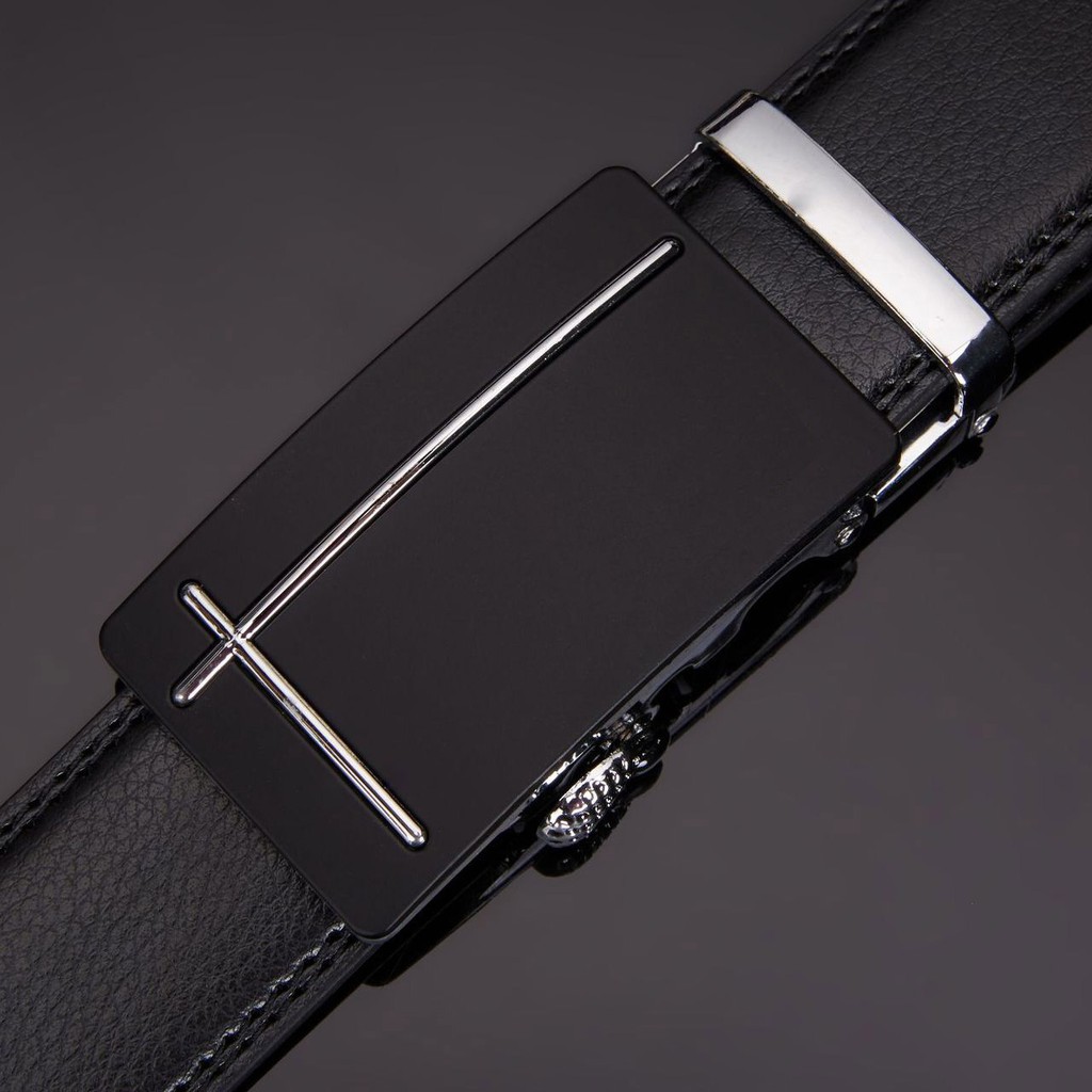 Thắt lưng/ dây nịt nam khóa tự động có hộp đựng + túi tặng kèm