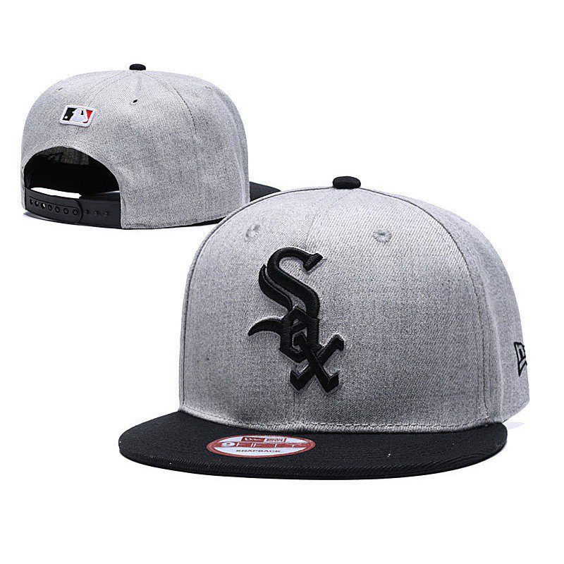 Mũ Lưỡi Trai Cotton Thời Trang ZNW2 MLB Chicago Sox Phong Cách Hip Hop 8sut vA91
