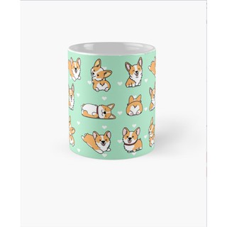 Cốc sứ Corgi pháp thuật