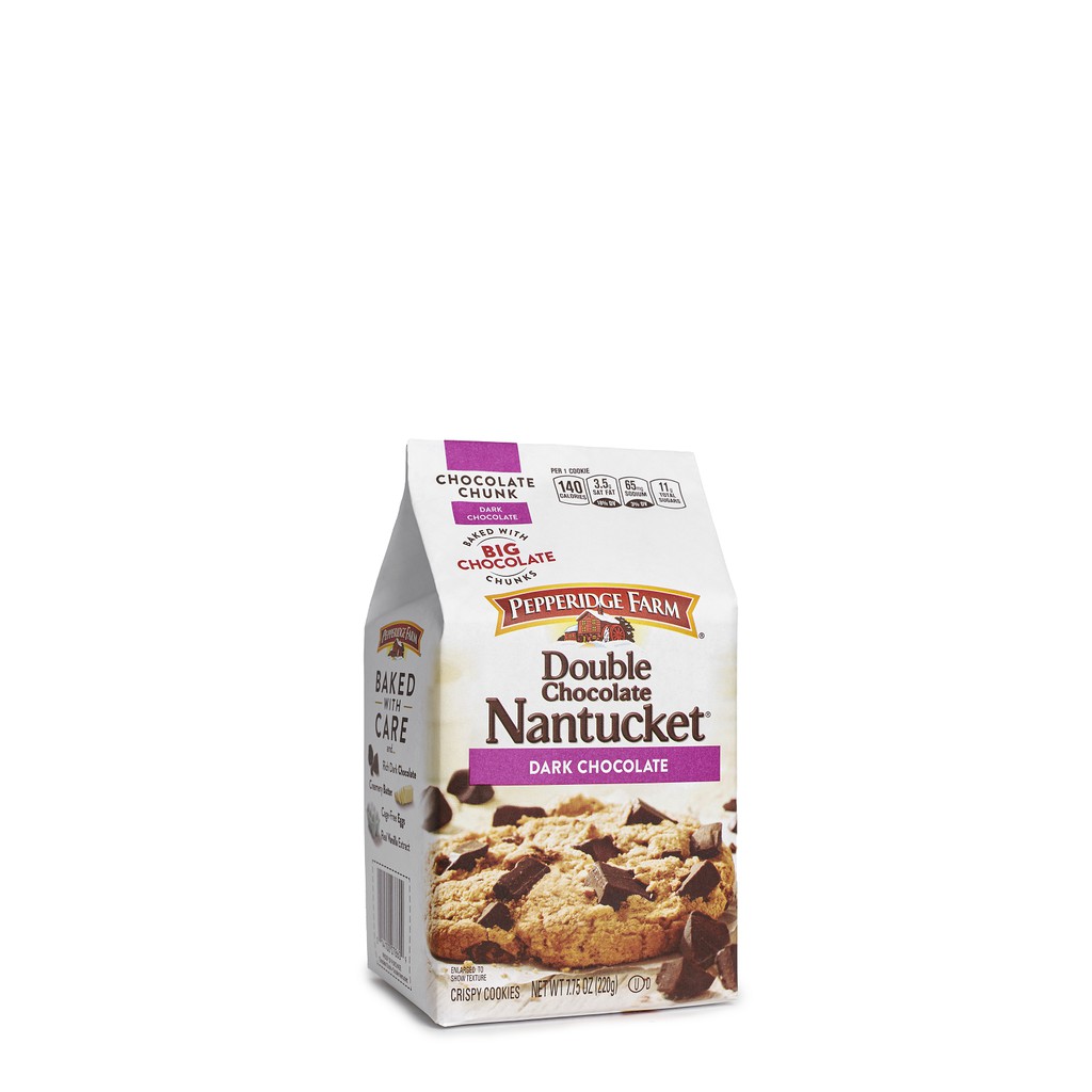 Bánh vị sô-cô-la đen nguyên chất Nantucket hiệu Pepperidge Farm 220g
