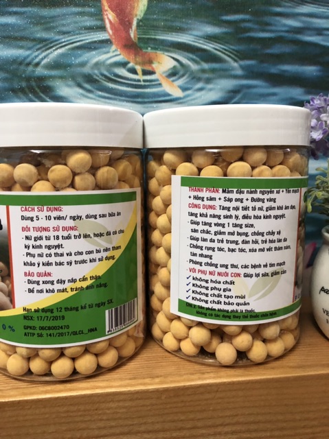 Viên mầm Hồng sâm nhà làm hộp 500g | BigBuy360 - bigbuy360.vn