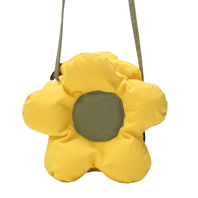 Túi Đeo Chéo Đính Hoa Xinh Xắn Dễ Phối Đồ Thời Trang Dành Cho Nữ