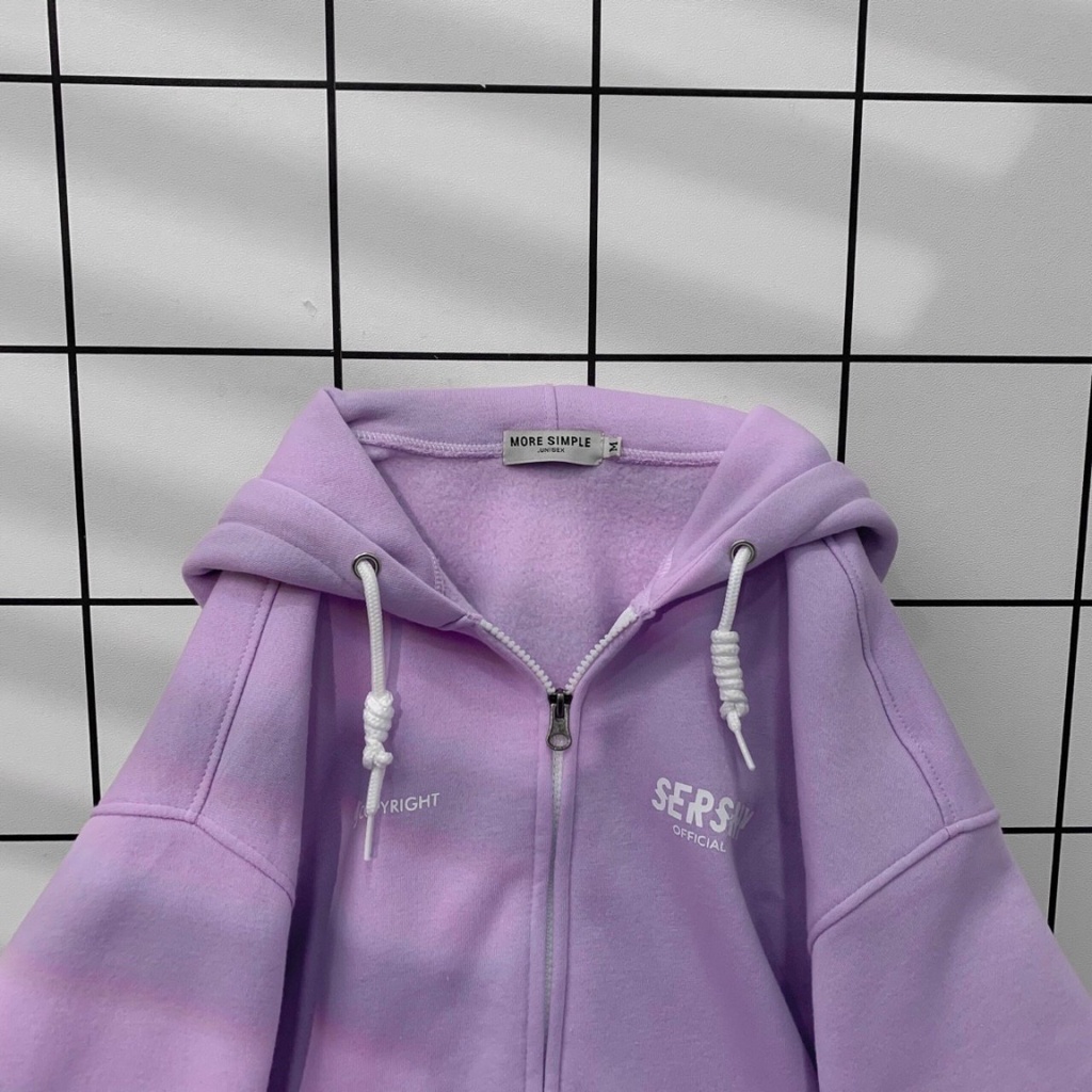 Áo Khoác Hoodie SERSHY Form Rộng Vải Nỉ Bông Ulzzang Unisex | BigBuy360 - bigbuy360.vn