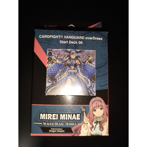 Bộ thẻ hình trò chơi vanguard Mirei Minae -Sealed Blaze Maiden-VGE-D-SD06 Start Deck