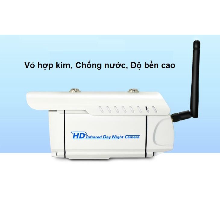 Camera an ninh wifi, Camera không dây giám sát ngoài trời HD 1280 x 720p GLXK