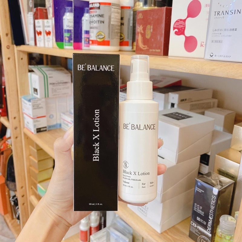 TINH CHẤT Ủ MỤN, LÀM SẠCH BÃ NHỜN - BLACK X LOTION BE’ BALANCE