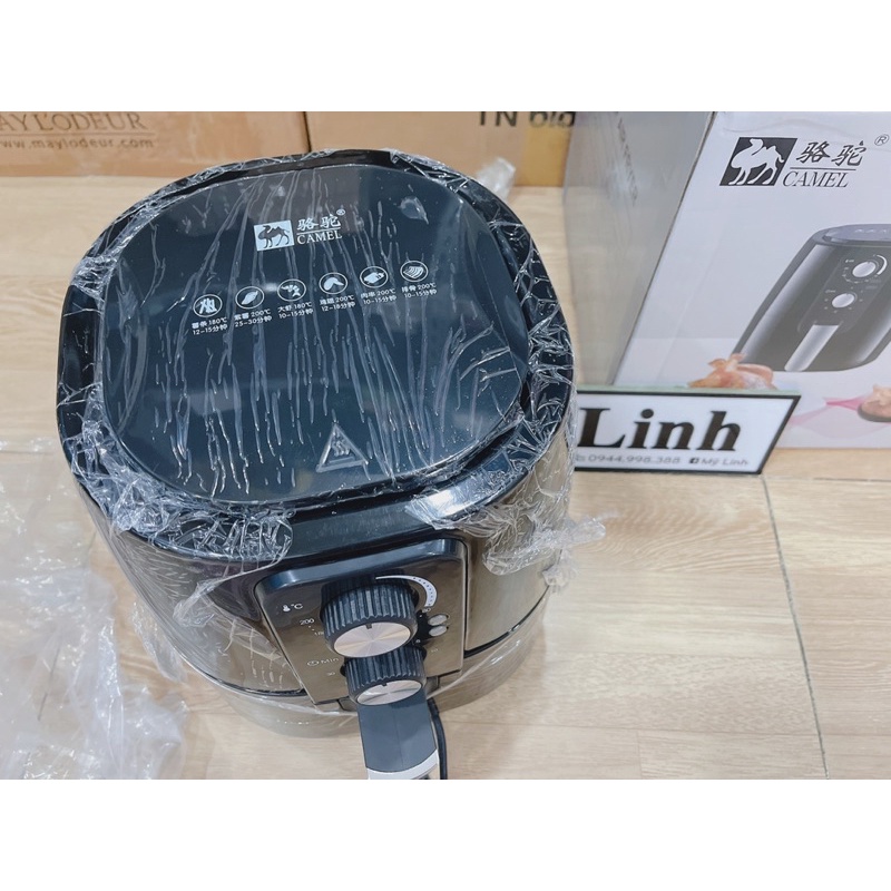 [HOT] Nồi chiên không dầu camel dung tích 5Lvà 6L (BH 12T) chính hãng [HÀNG LOẠI 1]