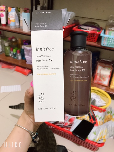 Toner Innisfree Jeju Volcanic Pore Toner 2X | BigBuy360 - bigbuy360.vn