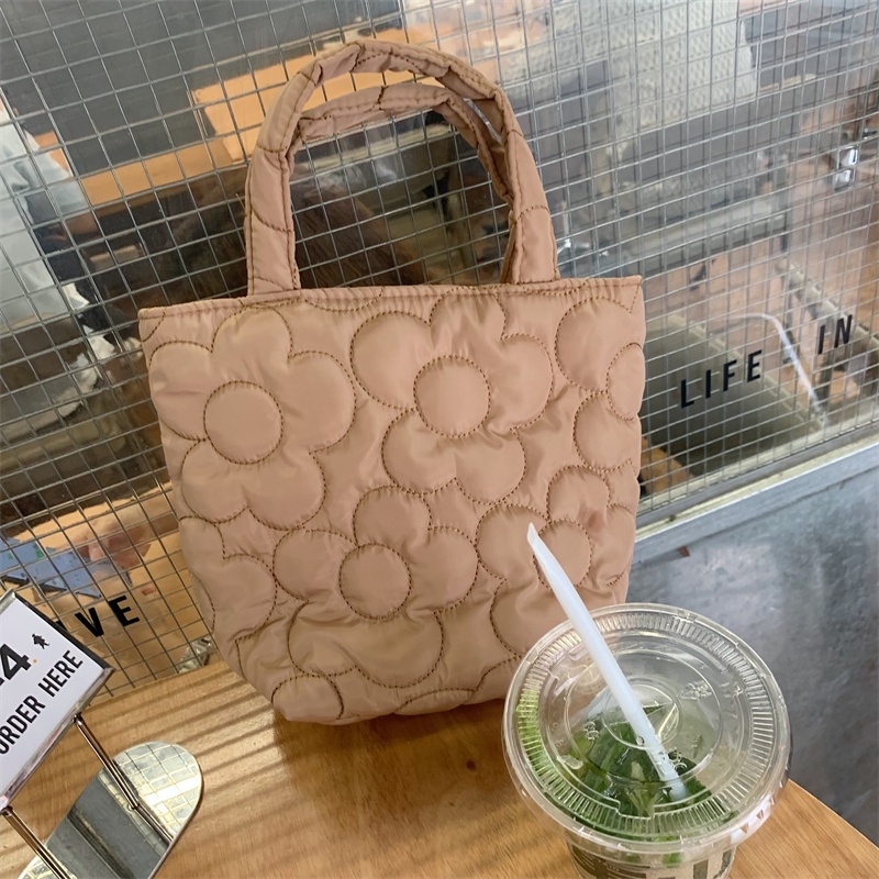 Túi đựng cơm trưa IELGY nhỏ gọn nhồi bông mềm mại xinh xắn cho nữ