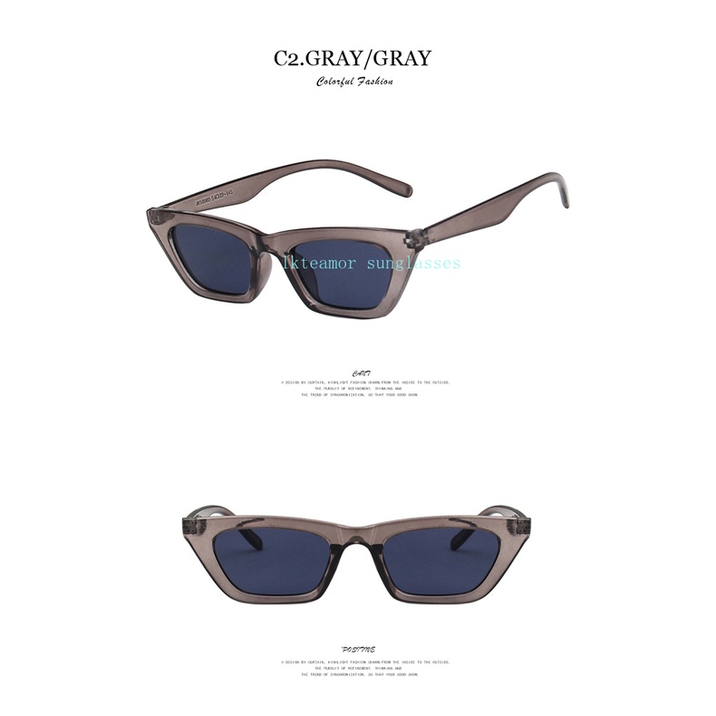 Kính Mát Mắt Mèo Thời Trang Âu Mỹ