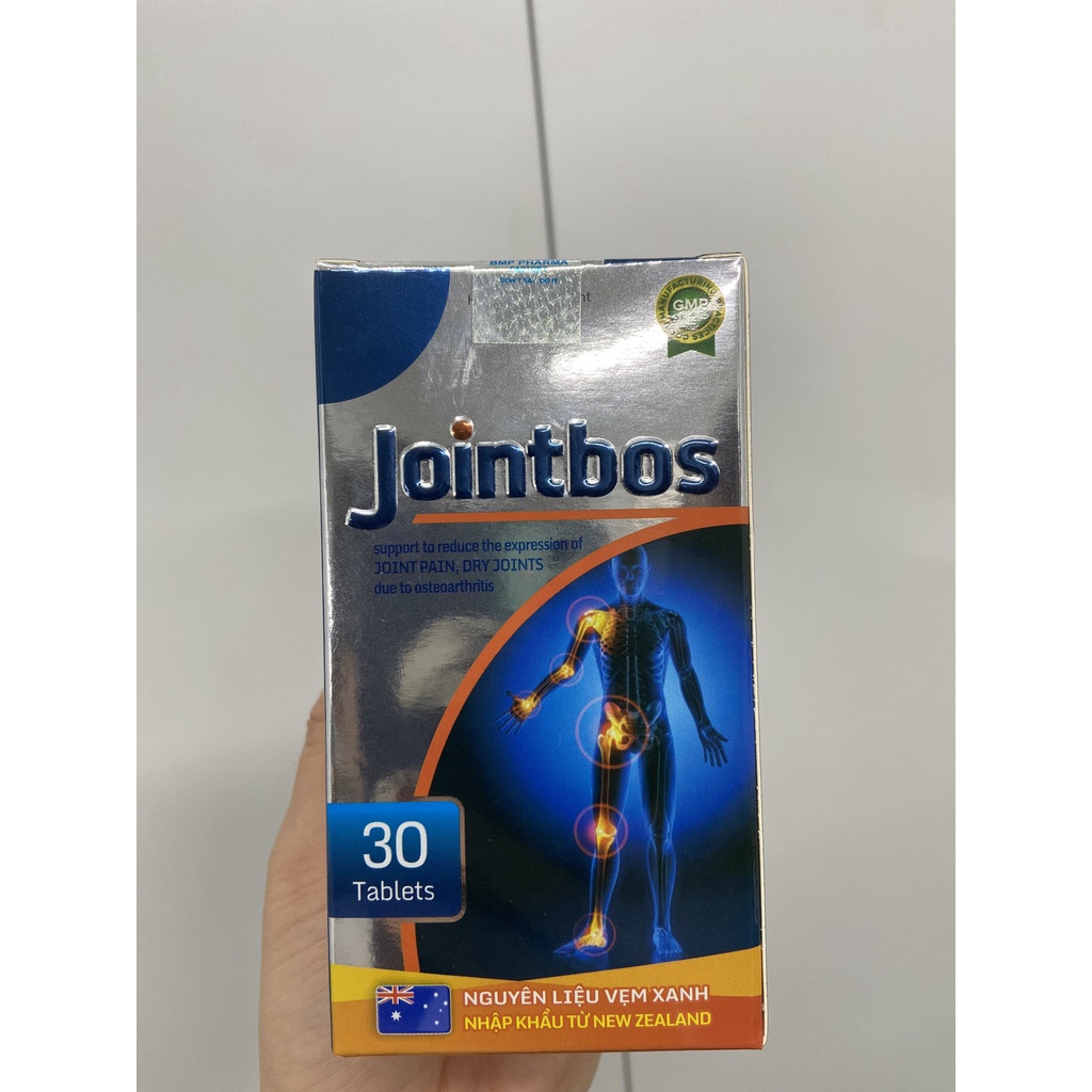 Jointbos hỗ trợ giảm biểu hiện khô khớp do thoái hóa khớp-(30 viên)
