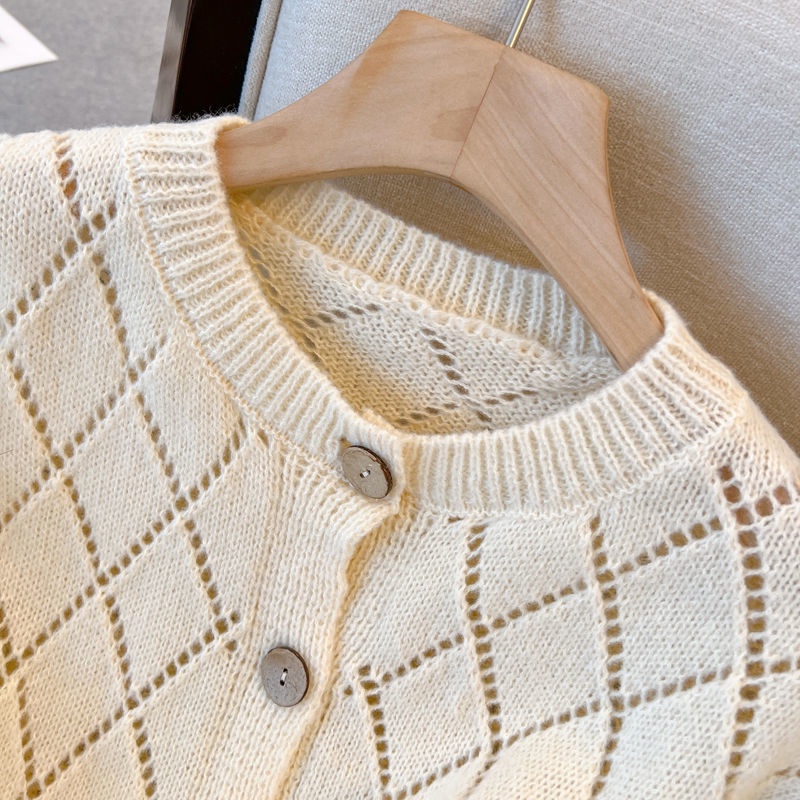 Áo Cardigan Dệt Kim Dáng Ngắn Phối Tua Rua Thời Trang Dành Cho Nữ  tao bao