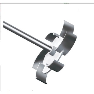 Cánh khuấy inox tubin dạng sóng