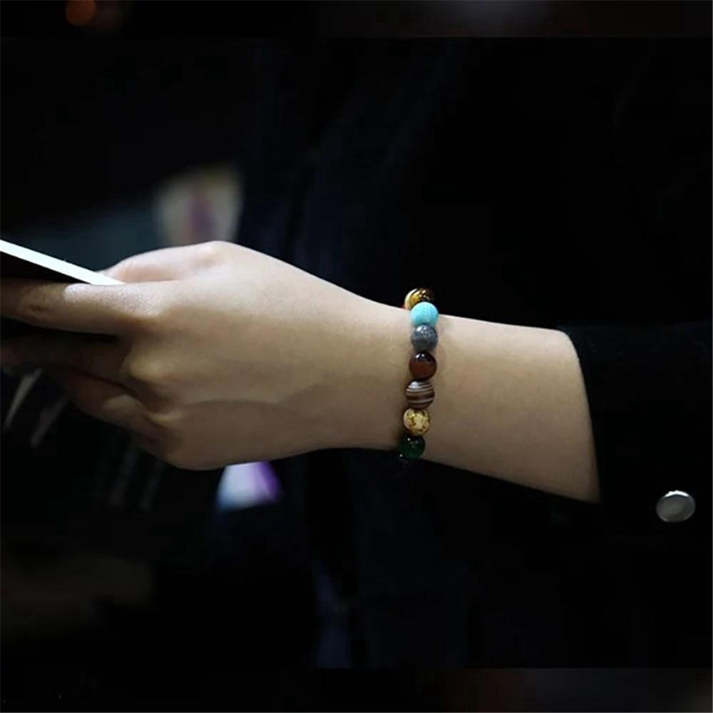 Vòng Tay Chuỗi Hạt Đá Thiên Nhiên Dành Cho Nam Và Nữ