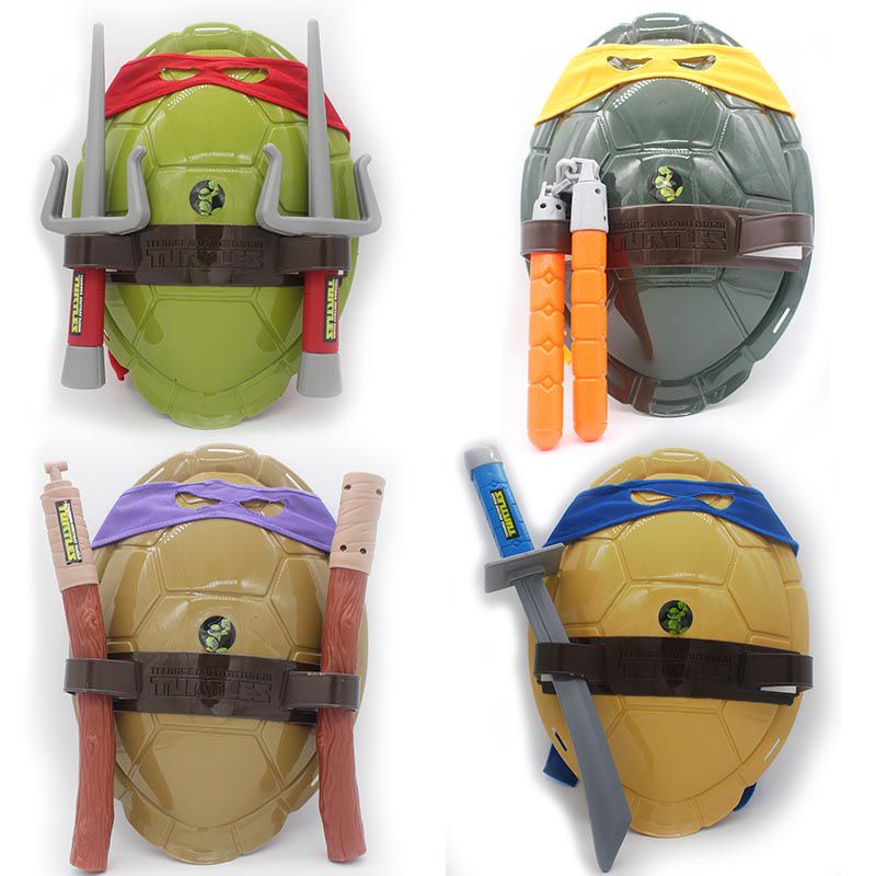 Bộ đồ Mai rùa kèm phụ kiện như hình ảnh hoá trang Ninja rùa cực chất dành cho bé
