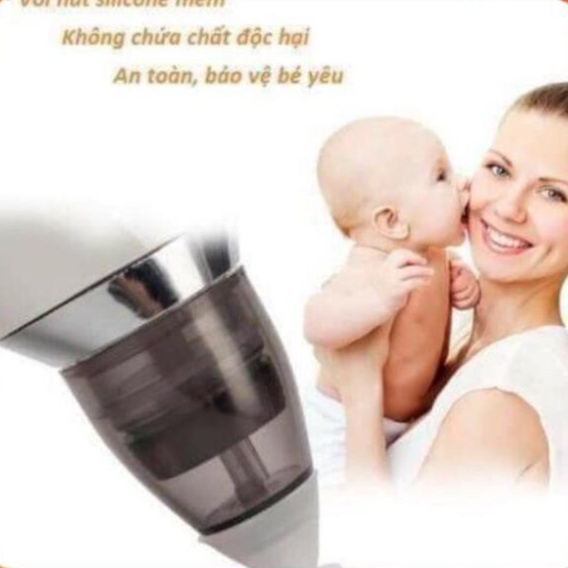 Máy hút mũi , hút đờm mũi tự động đầu silicon siêu mềm mại an toàn cho bé sơ sinh No.100996