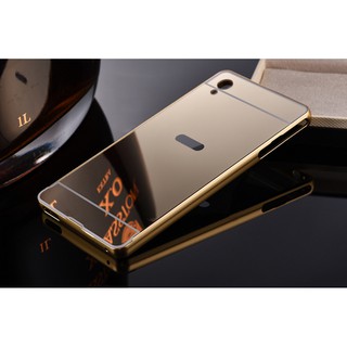 Ốp gương vàng Sony Z3 Tặng kính cường lực