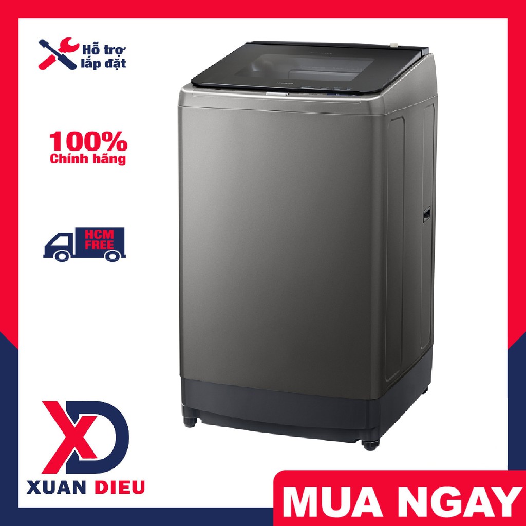 Máy giặt 16Kg Inverter Hitachi SF-160XWV ,Tự khởi động lại khi có điện,Hẹn giờ,Vệ sinh lồng giặt, giao hàng miễn phí HCM