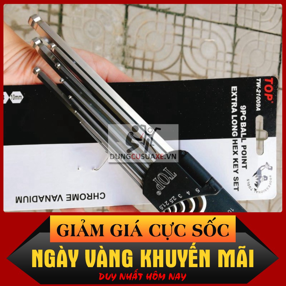 [HÀNG CHÍNH HÃNG] [ ẢNH THẬT]   LỤC GIÁC TOP XỊN 9 CÂY - Bộ khóa lục giác  [CHO KHÁCH XEM HÀNG]