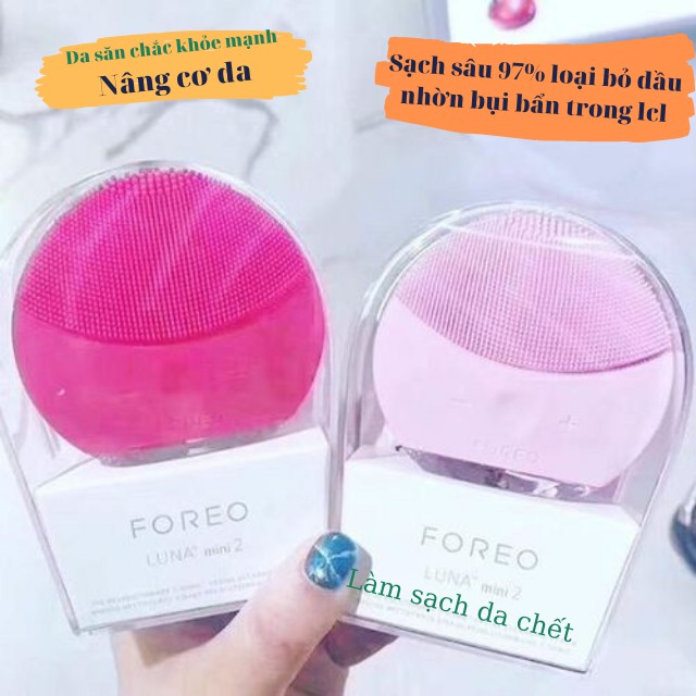 [Mã COS1505 giảm 8% đơn 300K] [Bảo Hành 1 Đổi 1] Máy Rửa Mặt Foreo Luna Mini 2 Nhập Khẩu Cao Cấp- Quà Tặng Hấp Dẫn | BigBuy360 - bigbuy360.vn
