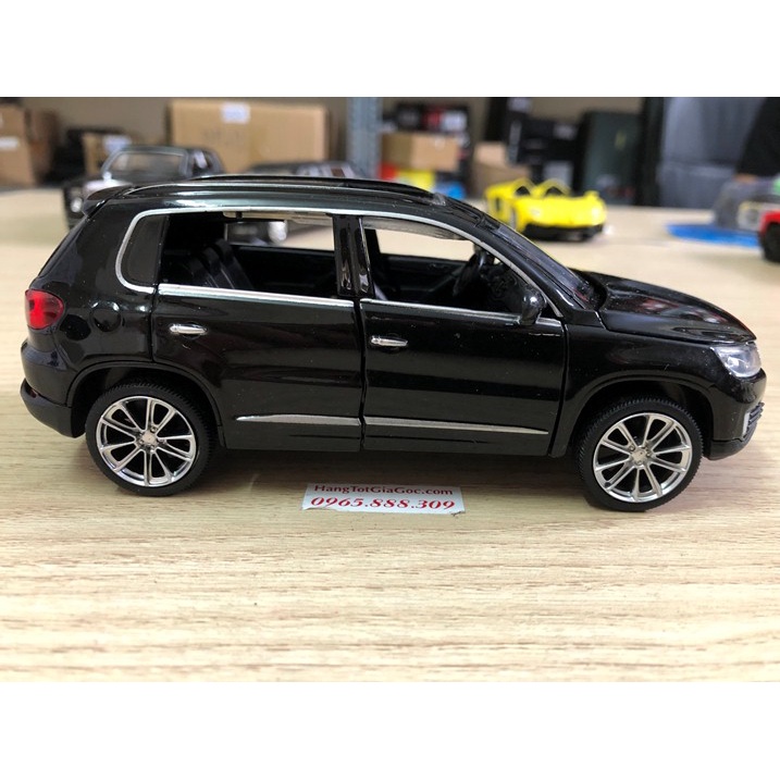 Đồ chơi ô tô mô hình Volkswagen Tiguan bằng hợp kim tỉ lệ 1:32
