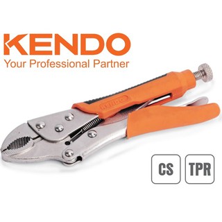 Kìm bấm khóa chết 225mm 9inch tpr kendo 11603