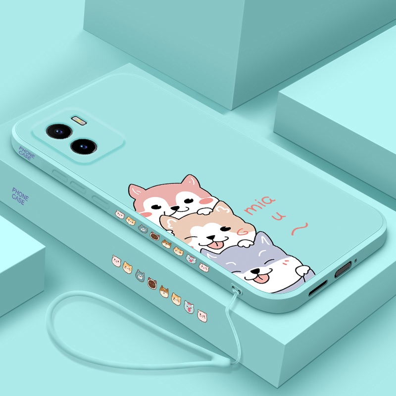 Ốp Điện Thoại Silicon Mềm Họa Tiết Hoạt Hình Dễ Thương Cho vivo y15a y15s