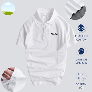 Áo Polo nam trơn,áo phông có cổ Basic vải cá sấu cotton cao cấp ngắn tay