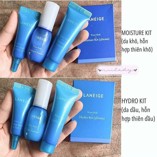 Bộ  dưỡng  da  laneige  + kem mắt Laneige 3ml