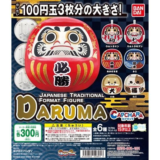 MÔ HÌNH TRỨNG GASHAPON JAPANESE TRADITIONAL FORMAT FIGURE DARUMA