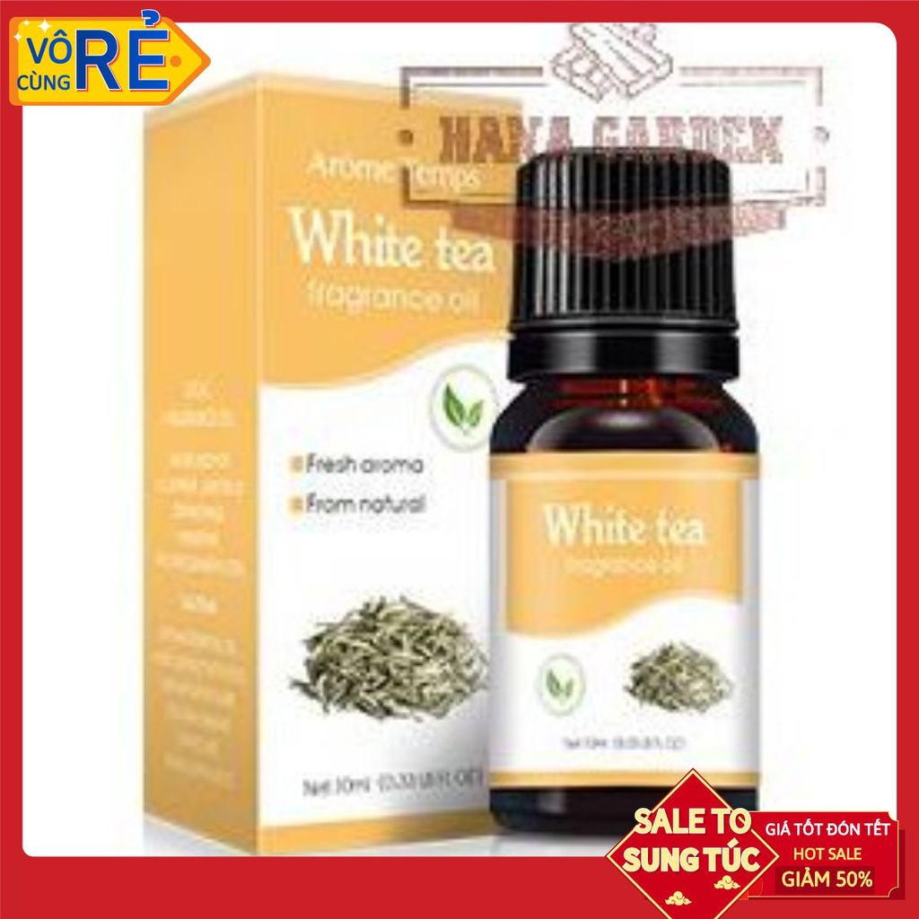 Tinh dầu Trà Trắng | White Tea Oil |THIÊN NHIÊN Tinh dầu thiên nhiên nhập khẩu. Dung tích 10 ml