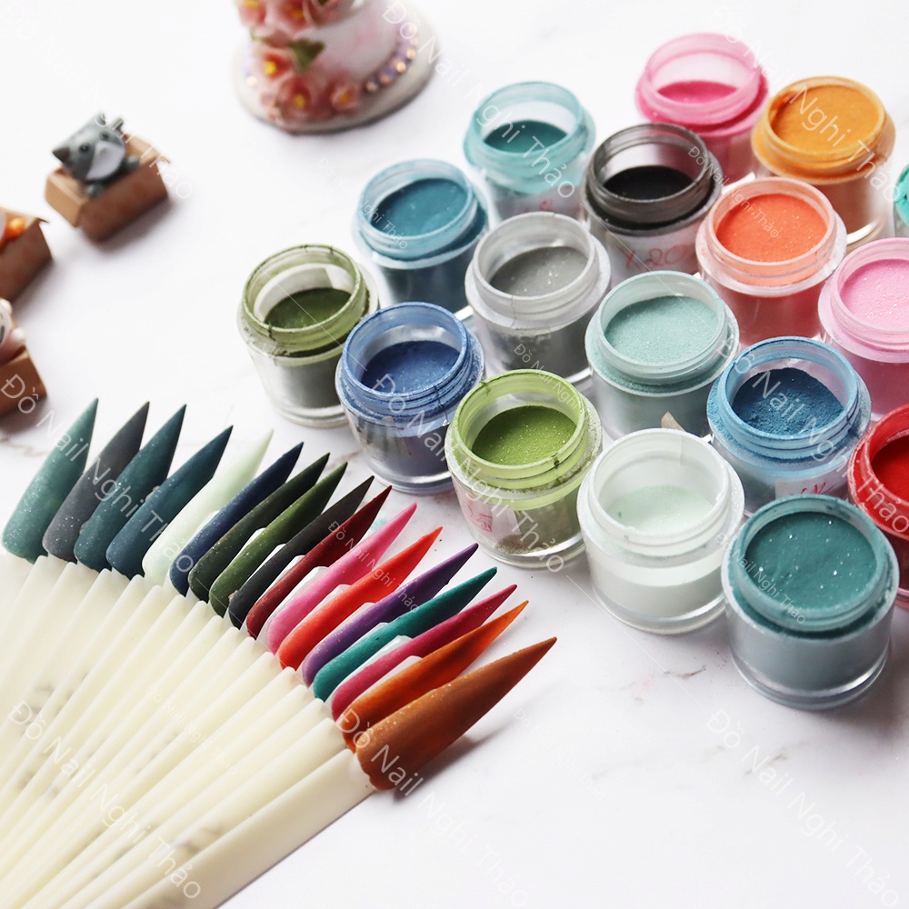 Bột nail đắp móng nặn hoa LADURA
