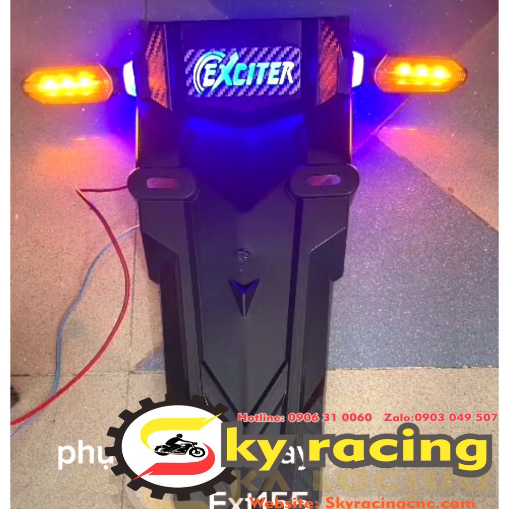 BỘ VÈ + XI NHAN XANH ĐỎ A1 GẮN EXT155