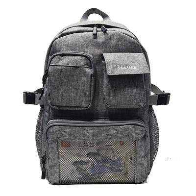 ( MAY KỸ ) Balo nam nữ thời trang Hàn quốc BEE GEE 114 chống thấm nước và chống shock laptop tốt ( balo 3 hộp trước )