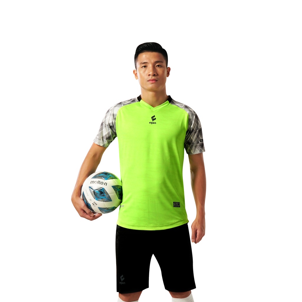 Bộ quần áo thể thao bóng đá đồ bộ nam mùa hè cao cấp màu chuối EGAN ALPHA-TD04