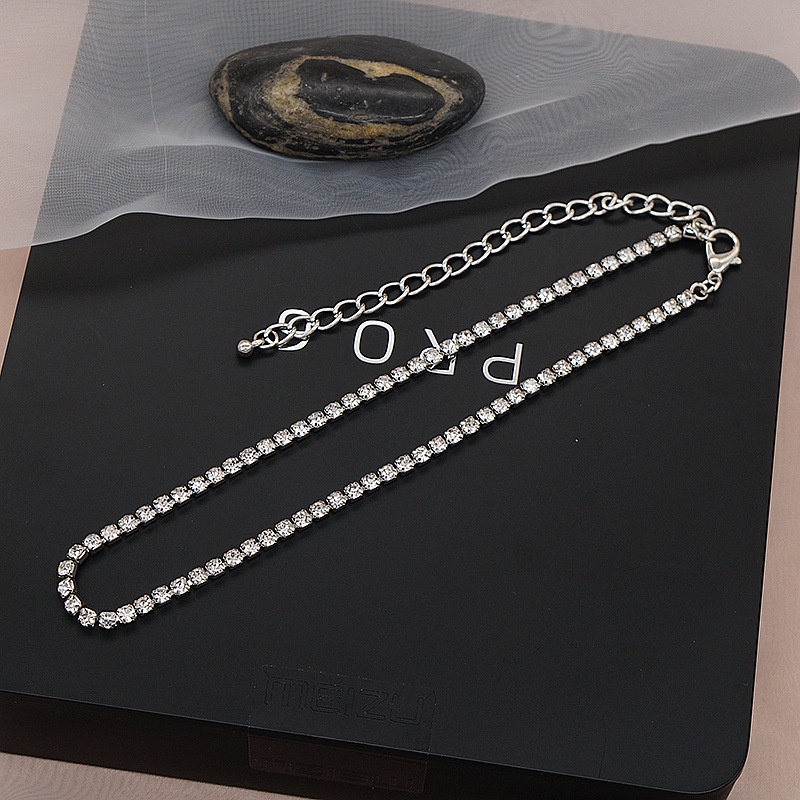 Vòng cổ Đính Đá Lấp Lánh Thời Trang Cho Nữ