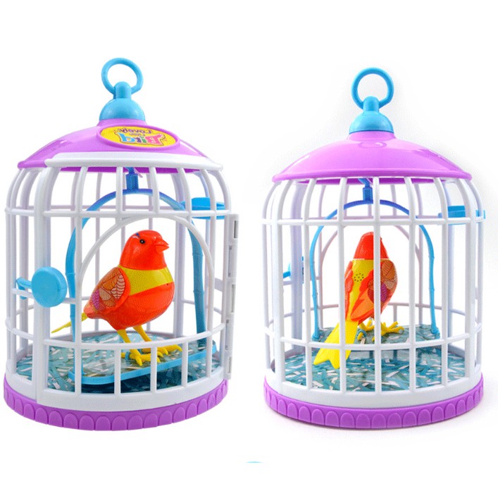 lồng chim điện tử hót như chim thật