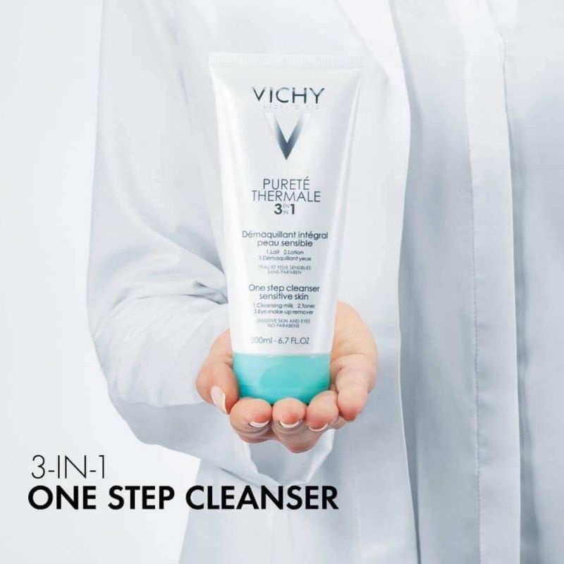 SỮA RỬA MẶT VICHY 3IN1 100ml-300ml bản pháp