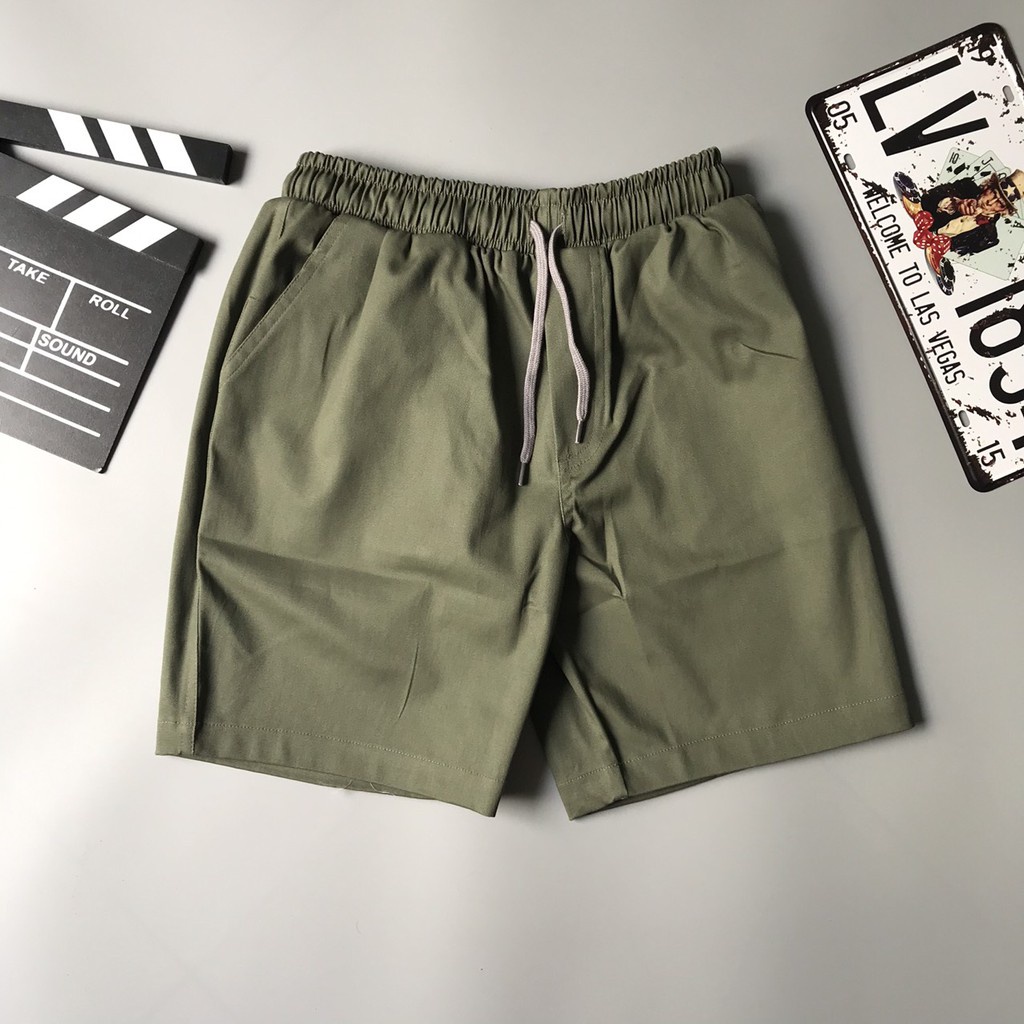 QUẦN SHORT KAKI TRƠN CAO CẤP NHIỀU MÀU DÀNH CHO NAM VÀ NỮ UNISEX