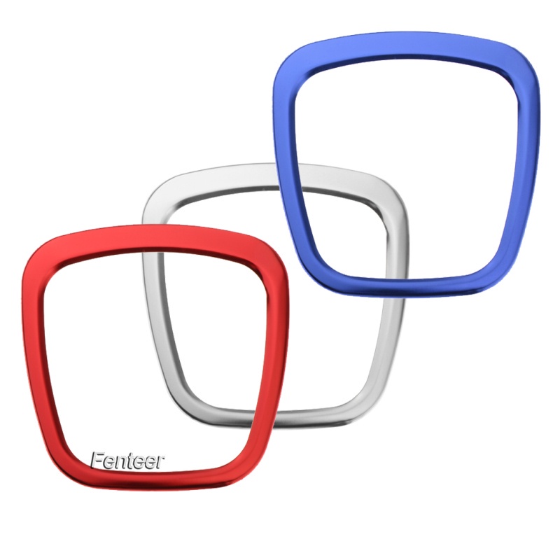 Logo Màu Bạc Trang Trí Vô Lăng Xe Hơi AUDI A1 A3 A4L A4 B7 B8 Q7