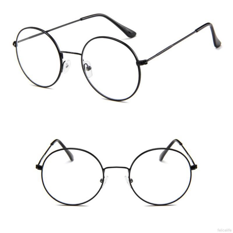 Mắt kính khung tròn kiểu cổ điển