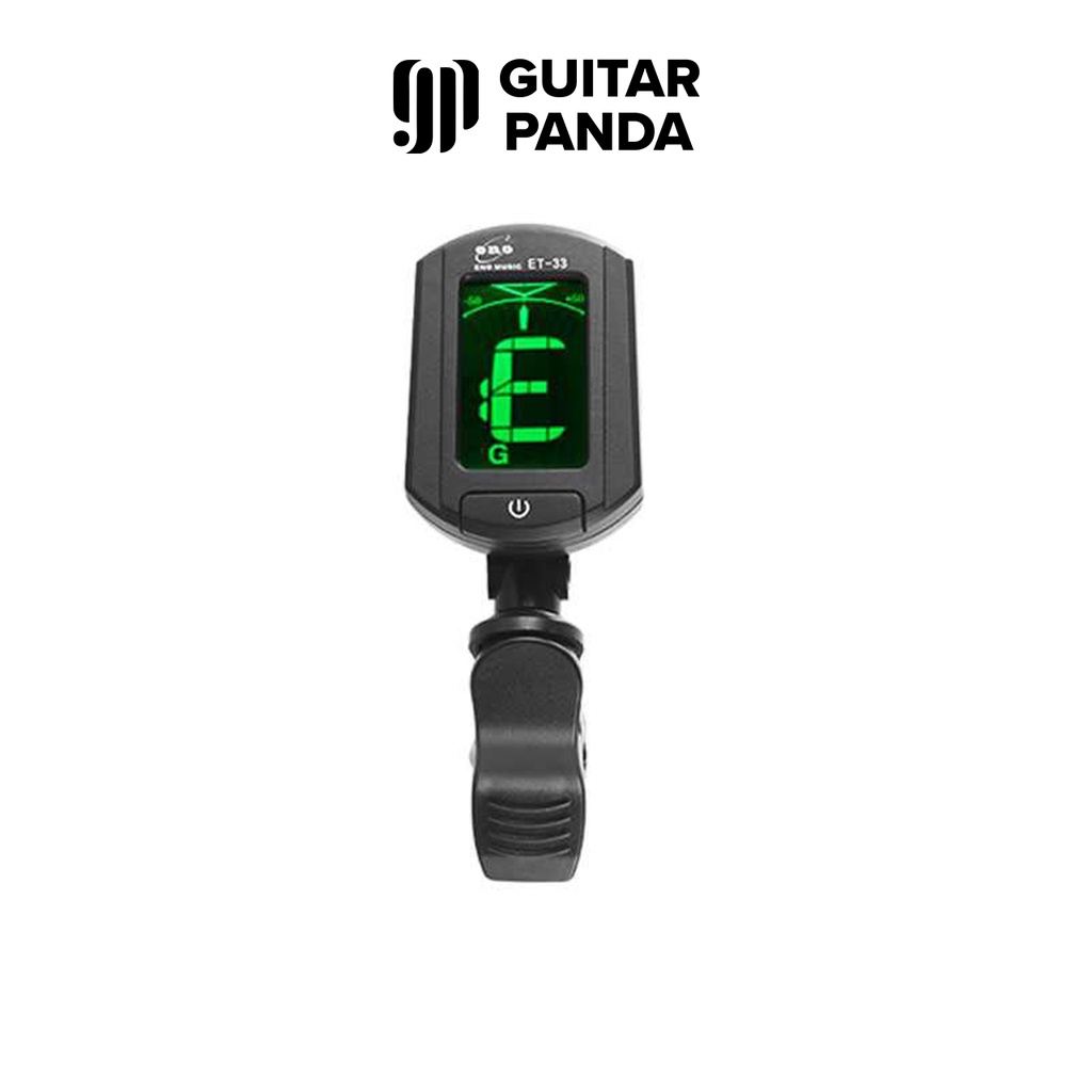 Bộ Chỉnh Dây Đàn Tuner ET-33 ET-31 | Máy Lên Dây Đàn Đa Năng Dùng Cho Guitar, Ukulele, Bass, Violin