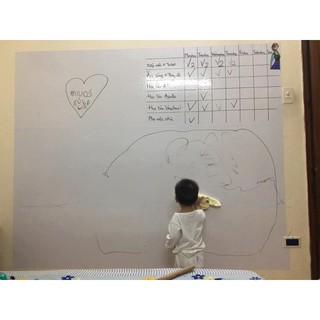 Decal Bảng dán tường GIÁ SỐC