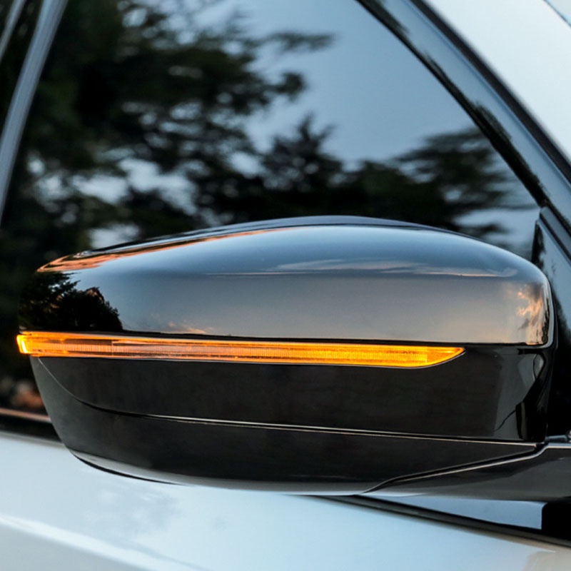 Ốp Gương Chiếu Hậu Màu Đen Bóng Cho BMW 3 Series G20 G21 G28 2019 2020 2021