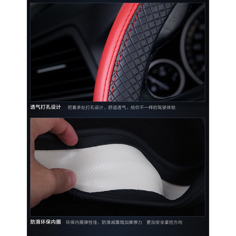 Bao Da Bọc Vô Lăng Xe Hơi 38cm Cho Kia Proceed Ceed GT Stonic 2017 2018 2019 2020 2021 Picanto X-line Morning K5 2021