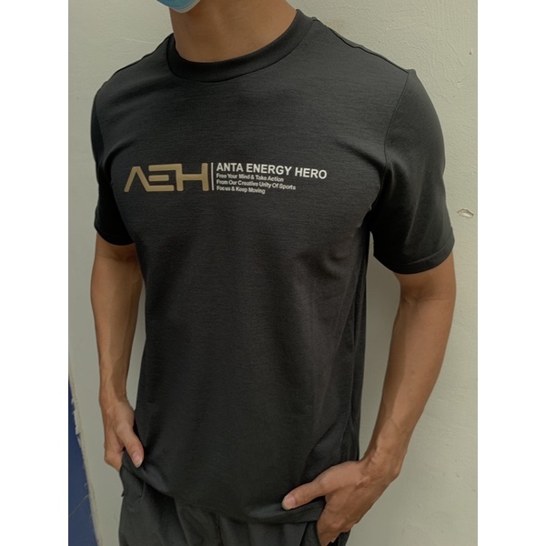 Áo phông tay ngắn thể thao nam Anta, Ảnh shop chụp - 85937150-4