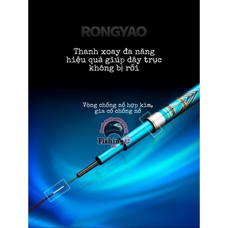 Cần câu tay GW Rồng Xanh