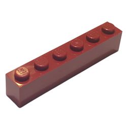 (Used) Gạch lẻ LEGO chính hãng Brick 1 x 6 (3009)