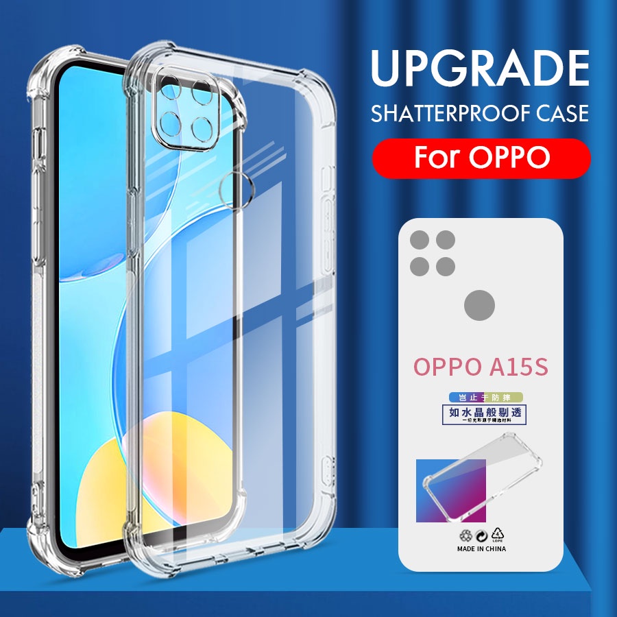 [Loại dày] Ốp silicon dẻo chống sốc cho OPPO F9 F11 Pro A5S A12 A15 A15S A16 A16S A31 A33 A52 A53 A91 A92 A54 A74 A94 A5 A9 2020 Reno 3 4 5 6 4F 5F